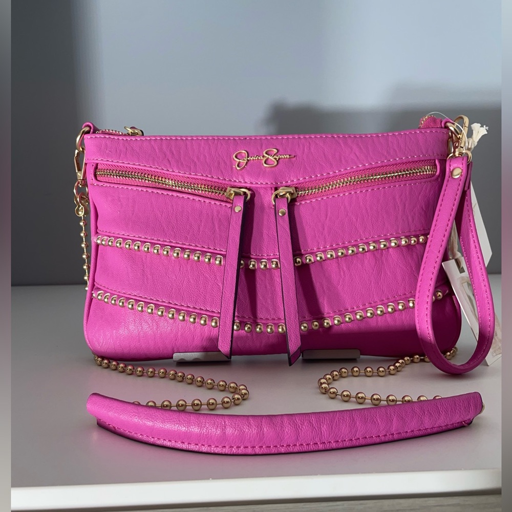 NWT Jessica Simpson Patsy Clutch/XBody/OS Wristlet